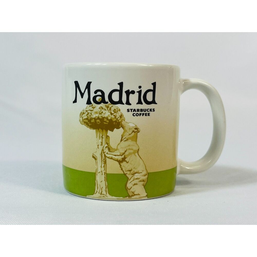 Starbucks Collector Series Madrid Espresso Mug 3 Oz Mini Mug 2013 Demitasse